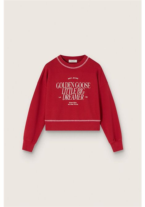 Felpa crop con stampa GOLDEN GOOSE KIDS | GKP02821 P00269140597